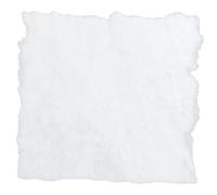 GARVALON Manta de Nieve Artificial para Decoración Navideña Tamaño 90X250 CM Material Pet Ligero y Suave Adecuado para Pueblo Navideño y Manualidades de Invierno