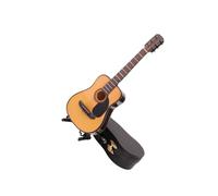 GARVALON Mini Guitarra Decorativa de Modelo Realista de Instrumento Musical Decoración para Hogar y Ayuda Didáctica Regalo para Amantes Guitarra
