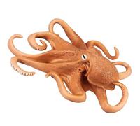 GARVALON Modelo Decorativo de Pulpo Realista de Plástico, Figura de Animal Marino Artificial para Escritorio y Hogar, Juguete Decorativo Resistente al Desgaste, Tamaño Pequeño, Adecuado