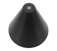 GARVALON Pantalla de Lámpara de Mesa Industrial Cónica de Hierro Forjado Negra Cubierta Colgante Metálica Hueca para Decoración Vintage y Uso Interiores Repuesto Duradero para Lámparas