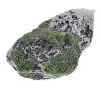 GARVALON Piedra Flotante Artificial con Musgo para Acuario Adorno Decorativo Resistente para Tanques de Peces y Paisaje Acuático Piedra Sintética Realista para Terrarios y Estanques