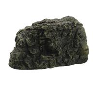 GARVALON Plataforma Rocosa para Tomar el Sol y Cueva para Reptiles Grandes Decoración de Hábitat Acuático para Tortugas y Anfibios Resina Resistente Zona de Descanso y Escondite Seguro