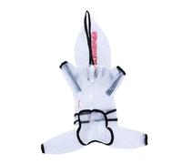 GARVALON Poncho para Perros Grandes y Medianos Capucha, Material Transparente, Talla 7XL, Ropa Ligera para Lluvia, Traje Adecuado para Exteriores y Días Lluviosos