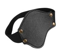 GARVALON Protector Palanca Cambio Motocicleta Cubrezapatos Flexible Duradero para Botas Negro