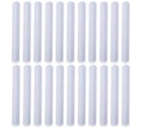 GARVALON Pulseras de Blancas para Manualidades Pack de 30 Unidades de Bandas Elásticas DIY Pulseras de Grafiti para Fiestas Cumpleaños y Eventos Temáticos