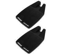 GARVALON Reposapiés para Silla de Ruedas Pedal Elevador Estable, Fabricados en Plástico Abs y Metal, Juego de 2 Unidades, Diseño Funcional para Personas Movilidad Reducida