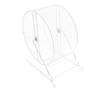 GARVALON Rueda De Ejercicio Silenciosa Ruedas De Metal para Jerbos para Hámster Pequeño De Metal para