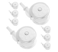 GARVALON Ruedas de Repuesto para de Ñiño 8 Piezas Ruedas Giratorias de Plástico y Goma Compatibles Cochecitos y Andadores Accesorios para Movilidad y Desplazamiento Estable
