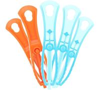 GARVALON Separador de Bloques de Construcción Antideslizante Herramienta Multifunción para Desmontaje de Ladrillos de Juguete Plástico Resistente 5 Piezas de Tamaño Color Aleatorio