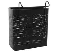 GARVALON Soporte Grande para Palillos y Cubiertos con Doble Compartimento Organizador de Acero Inoxidable para Encimera de Cocina Cesta para Secar Utensilios Caja para Guardar Cucharas