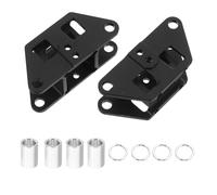 GARVALON Soporte Inferior de Pórtico para Impresora 3D de Aleación de Aluminio Kit Base de Montaje Compatible con Tronxy/Vzbot 10 Piezas Negras Estabilizador para Impresión Precisa y