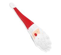 GARVALON Soporte para Cuchara de Cerámica Navideño Diseño de Papá Noel Resistente y Práctico Tamaño Pequeño Adecuado para Cocina y Decoración de Mesa en Navidad