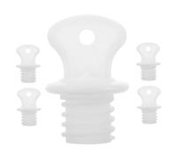 GARVALON Tapón de Sellado de Goma Pequeño 16 Mm para Bolsas de Agua Caliente, Pack de 5 Unidades, Tapones a Prueba de Fugas Compatibles para Terapia de Calor y Frío en Salud y Hogar