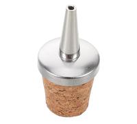 GARVALON Tapón Vertedor de Botella Amarga con Base de Madera y Metal Diseño Que Reduce Desperdicios Adecuado para Bares en Casa y Destilerías