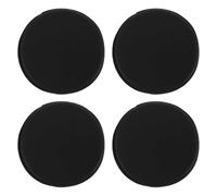 GARVALON Tapones de Drenaje para Congelador 4 Piezas Silicona Flexible Negra Junta para Orificios Internos Accesorios para Mantenimiento y Reparación de Fugas Congeladores Horizontales