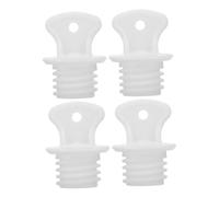 GARVALON Tapones de Goma para Bolsas de Agua Caliente Selladora de Bolsas Térmicas Tamaño Mediano 20 MM Pack de 4 Unidades Cierre Hermético Antidesbordamiento para Uso Doméstico