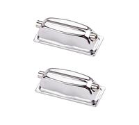 GARVALON Tensor Metálico de Doble Extremo para Batería Gancho de Caja Resistente y Conector Duradero para Bombos y Cajas Repuesto Compatible para Percusión
