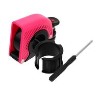 GARVALON Timbre Oculto para Bicicleta de Aleación de Aluminio Pequeño y Potente Compatible con Manillares de 222/254/318 MM Color Morado Adecuado para Ciclismo de Montaña y