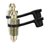 GARVALON Tornillos de Purga de Freno de Motocicleta M10 2 Piezas Accesorios para Sistemas de Frenos Tapones de Engrasador Compatibles Mayoría de Motocicletas Instalación