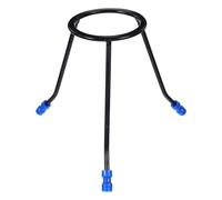 GARVALON Trípode de Laboratorio Resistente de Hierro Base Envuelta para Quemador de Alcohol, Soporte Estable para Equipo Químico y Portalámparas, Adecuado para Experimentos Científicos