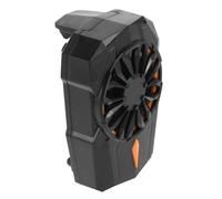 GARVALON Ventilador De Refrigeración Para Smartphone Con Clip, Ligero, Con Clip Trasero, Para Juegos Móviles, Streaming, Exteriores, Verano, Color Negro