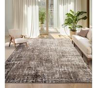 Garvee Alfombra Lavable Moderna para Pasillo - Degradado Elegante, Felpa Corta Cachemira Suave, Plegable salón, Dormitorio - Color: Bite, Tamaño: 120x170cm, Continente Continental