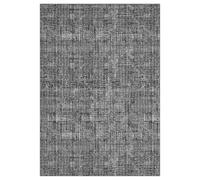 Garvee Alfombra Moderna Lavable a máquina para salón, Dormitorio o Comedor - Antideslizante y Suave - Decoración Elegante y Resistente - Color Gris Oscuro, 160x230 cm, fabricación Alemana