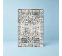 Garvee Alfombra Perlada - 1200gsm, Lavable, Plegable, Impresa, Moderna