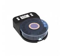 Garvee Alimentador Automático de Peces para Acuario, Dispensador de Comida con Temporizador para Peces y Gambas, Dosificador de Precisión para Polvo y Gránulos, Recargable por USB, Programable, Negro