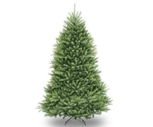 Garvee Árbol De Navidad Artificial con Luces LED, Material De PE/PVC, Fácil Instalación, Soporte De Metal, Flocado, Piña, árbol De Navidad Blanco y Verde,6FT
