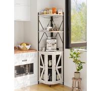 Garvee Armario para Vinos Robusto y Versátil: Estante Clásico de MDF para Bar, Ideal para Sala de Estar, Fácil de Limpiar y Práctico para Coleccionar Vinos, Gris