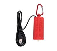 Garvee - Bomba de aire portátil USB para acuario - Aireador Mini Silenciador y Ahorro de Energía - Perfecta para Acuarios pequeños o medianos y Pesca - Accesorios Incluidos - Color: Rosa