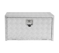 Garvee Caja de herramientas de aluminio 60 x 36 cm para pickup y remolque