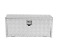 Garvee Caja de herramientas de aluminio 75 x 36 cm para pickup y remolque