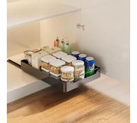 Garvee Cajón telescópico armarios de Cocina, cajones Extensibles, especiero, cajón Deslizante con película Adhesiva (sin película)