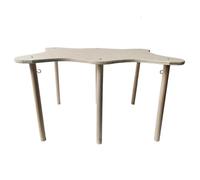 Garvee Cama colgante de doble cara para animales pequeños - Hamaca con soporte de madera, plataforma espaciosa para conejos, conejos, hurones, erizos - Escondite cómodo y resistente -
