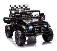 Garvee Coche eléctrico para niños, 12 V, 3 Marchas, 2 Modos de Funcionamiento con Mando a Distancia de 2,4 G, Luces LED de música y claxon, Coche eléctrico para niños a Partir de 3 años