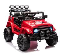 Garvee Coche eléctrico para niños, 12 V, 3 Marchas, 2 Modos de Funcionamiento con Mando a Distancia de 2,4 G, Luces LED de música y claxon, Coche eléctrico para niños a Partir de 3 años