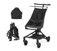 Garvee Cochecito plegable, cochecito infantil con posición reclinada, cesta de almacenamiento, capota extraíble y multiajustable, plegable con una sola mano, pequeño plegable de 6 m hasta 36 m, color