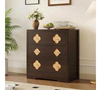 Garvee Cómoda con Motivos Florales calados - Diseño Elegante, Detalles calados, Acabado, funcionalidad práctica, Estilo Decorativo