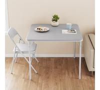 Garvee Con 1 Caja PU Mesa De Juego Plegable - Muebles De Cocina