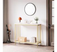 Garvee Consola Estrecha, 85x30x81 cm - complemento, Mesa de Entrada, Mesa de presentación - Ideal para Espacios pequeños