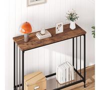 Garvee Consola Estrecha, 85x30x81 cm - complemento, Mesa de Entrada, Mesa de presentación - Ideal para Espacios pequeños