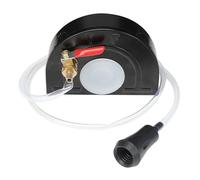 Garvee - Cubierta protectora antipolvo para amoladora eléctrica, kit con bomba de agua, ideal para corte húmedo y reducción de polvo, reemplazo de cárter, uso industrial, color negro