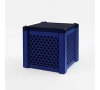 Garvee Cubo Purificador de Agua para Acuarios, Filtro de Carbón Activado en Panal de Gran Capacidad, Elimina Agua Amarilla y Olores, Bloque de Filtración para Peceras y Estanques, 115x110x115mm, Negro