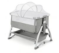 Garvee Cuna colecho 4 en 1 para bebé - Cama con colchón Suave y mosquitera - Balancín y 7 Alturas Ajustables - Incluye Bolsa de Viaje - Ideal 0-36 Meses