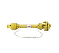 Garvee Eje de Transmisión Cardán para Tractor con Toma de Fuerza y Embrague de Fricción, Eje TDF Telescópico de Acero 45 de Alta Resistencia para Maquinaria Agrícola, 80-104 cm, Amarillo, Robusto