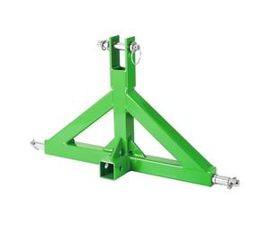 Garvee Enganche Tractor de 3 Puntos, Receptor 5,08 cm, Verde sin Bola