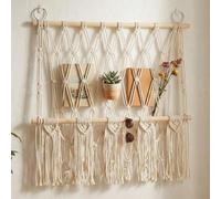 Garvee Estante Colgante De Malla para Almacenamiento Bolsa para Peluches Decoración para Pared