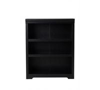 Garvee Estantería De Oficina 5 Niveles - Estilo Granja Moderna - Estantes Ajustables, Mecanismo Antivuelco - Organizador Abierto para Sala, Oficina o Estudio - Color Negro Embosado, Tamaño W800